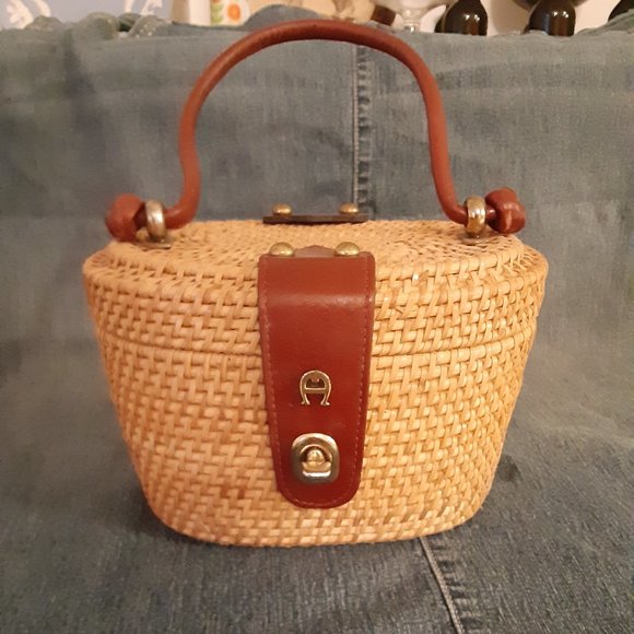 Etienne Aigner Handbags - VGT MCM Etienne Aigner basket bag
